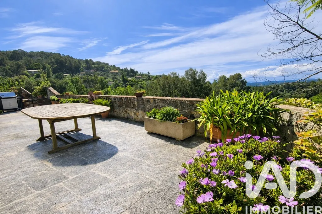 Terrasse - Villa avec Studio et Piscine à Callas