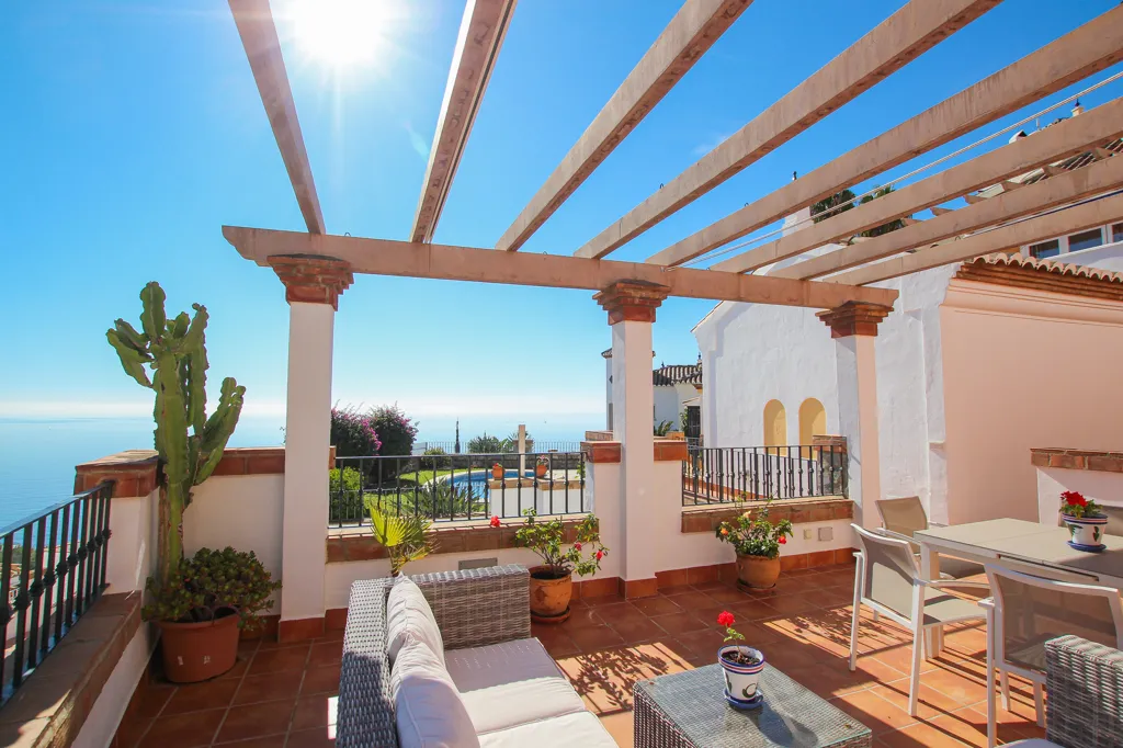 Terrasse - Villa with Sea View and Pool in Tamango Hill