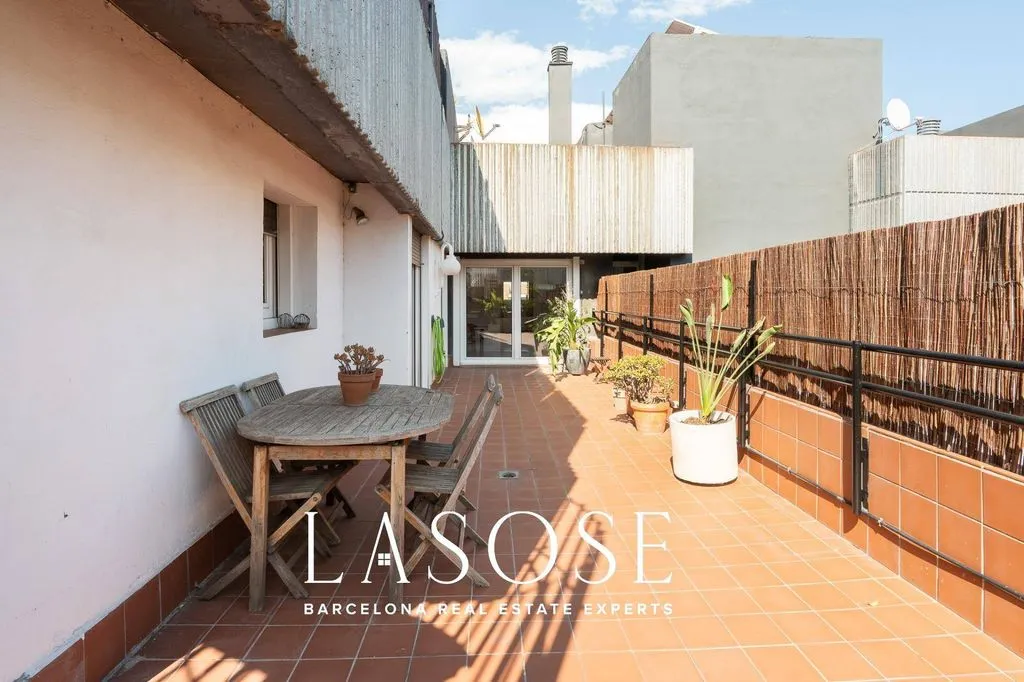 Terrace - Duplex Penthouse with Pool in Tres Torres, Barcelona