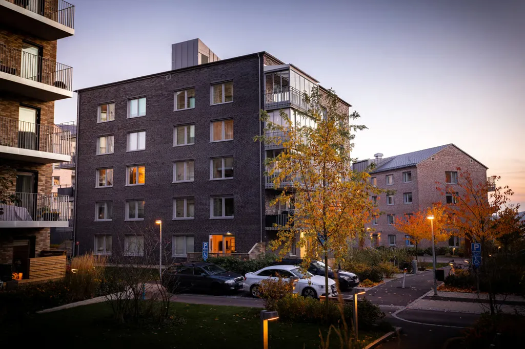 Exterior - Modern Apartment with Terrace in Kvarnbyn
