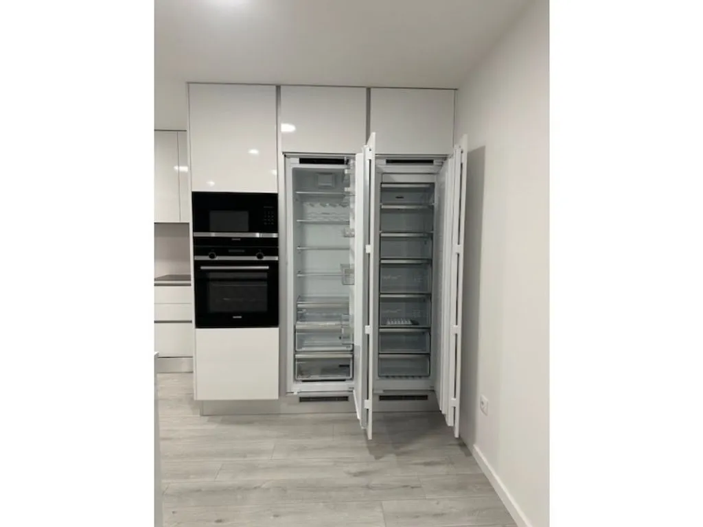 Köök - Luxury Apartment with Central Heating in Montijo
