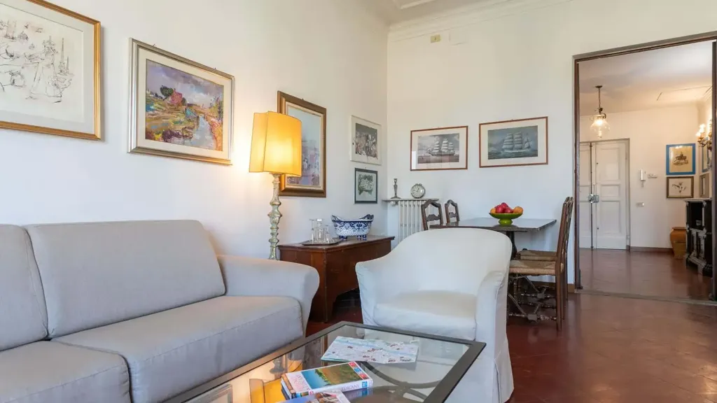 Séjour - Elegant Apartment with Lungarno View in Florence