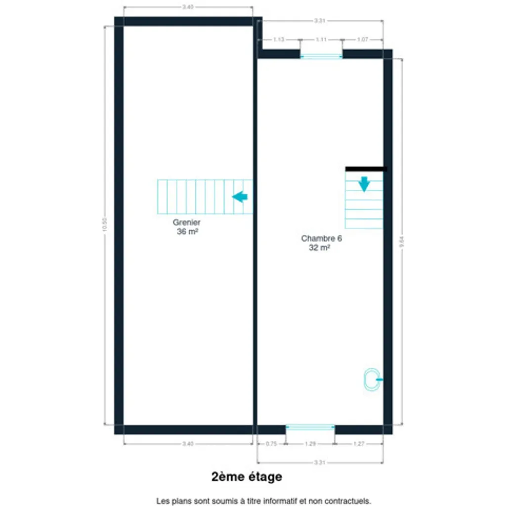 Plan - Maison Charmante avec Jardin à Morialmé