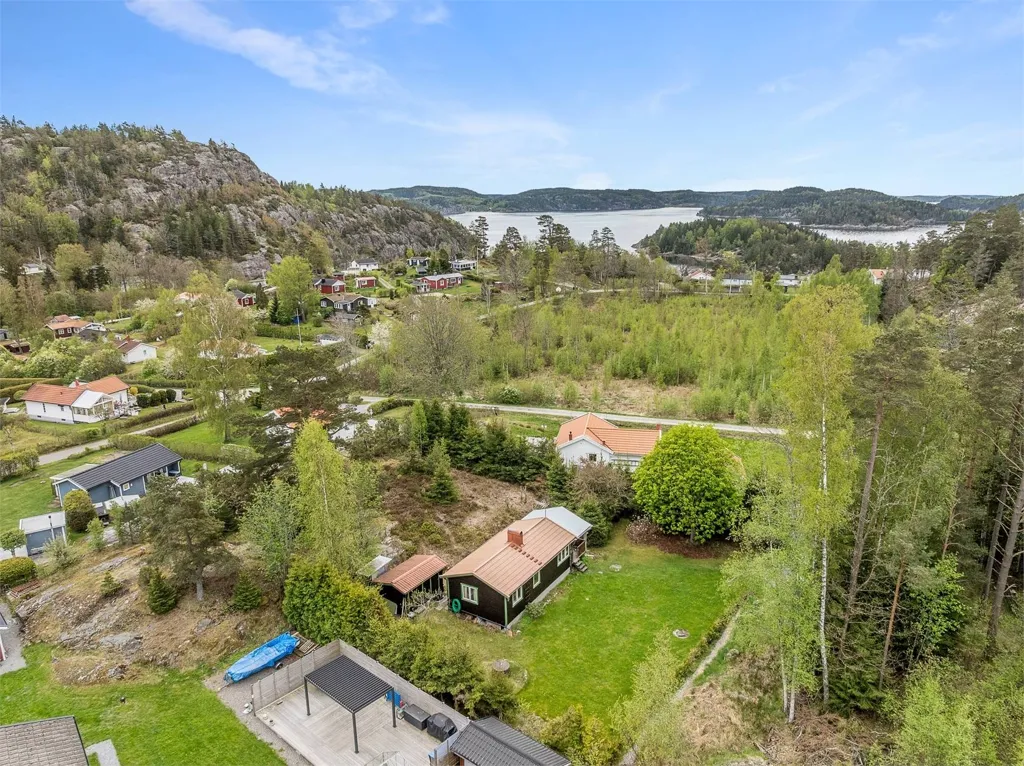 Vue aérienne - Cottage with Sea View near Gårvik