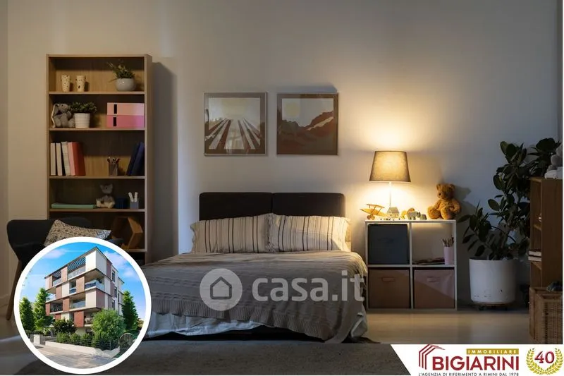 Chambres - Trilocale with Balcony in Rimini