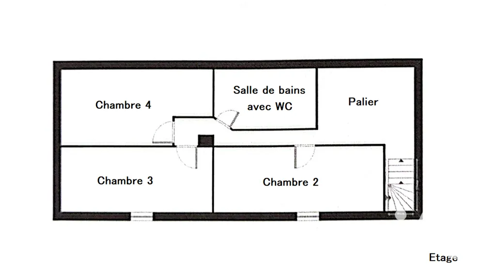 Planimetria - Renovated Longère with Garden in Saint-Ay