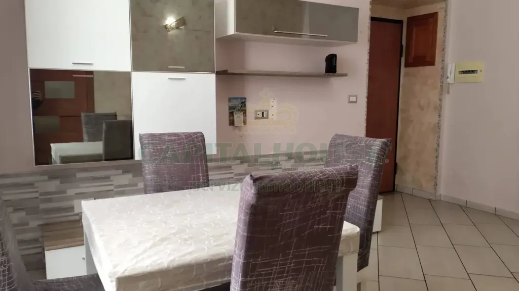 Söögituba - Armed Two-Bedroom Flat with Balcony in Capua