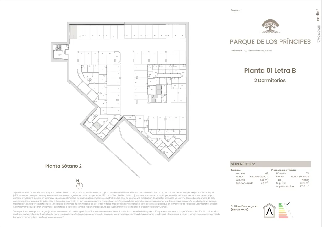 Plan - New Build Apartment with Pool in Sevilla