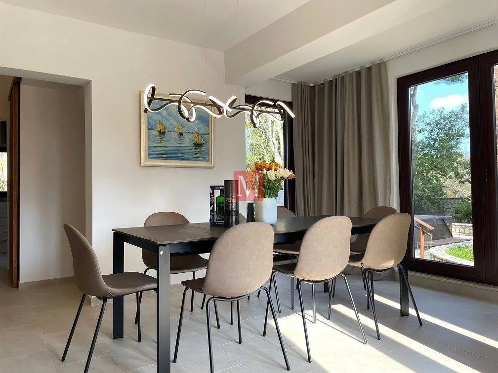 Salle à manger - Renovated Villa with Pool in Mali Lošinj