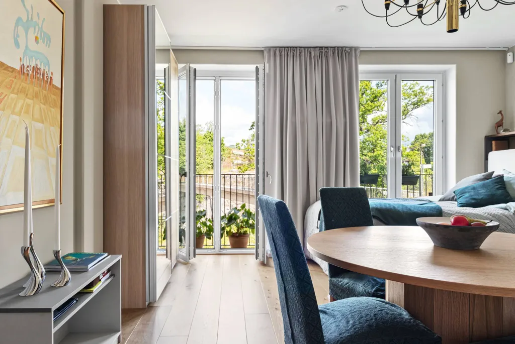 1-toaline korter asukohas Stockholms kommun