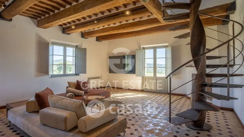Living Room - Rustic Casale with Pool near Panicale