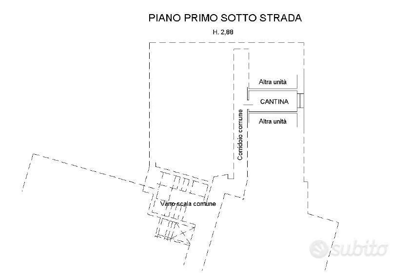 Floor Plan - Apartment with Balcony in Piacenza