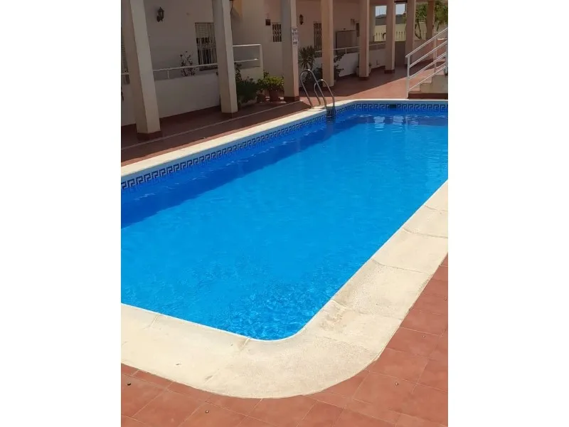 Piscine - Corner Penthouse with Sea View in Palomares