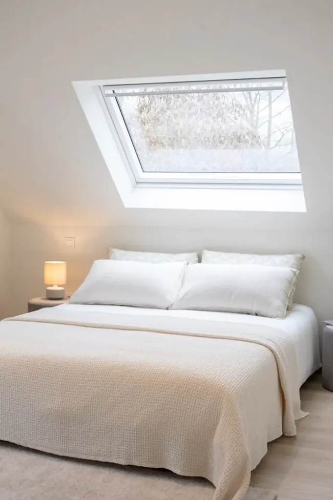 Bedrooms - Energy-Efficient Semi-Open New Builds with Garage in Denderwindeke