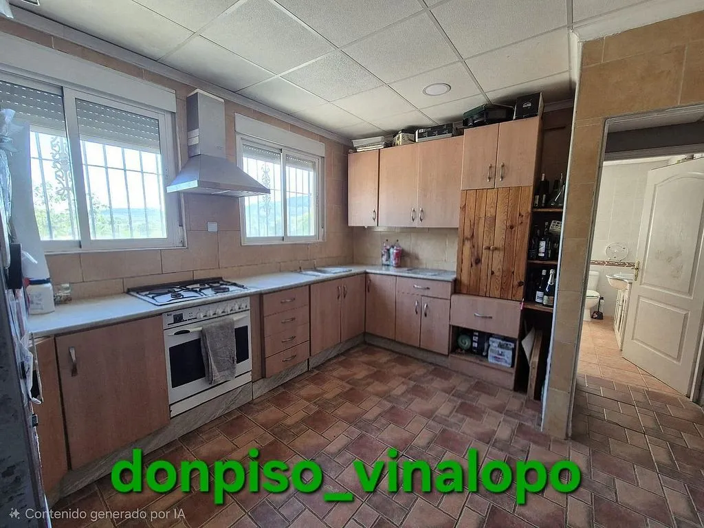 Cuisine - Rural House with Pool in Monóvar