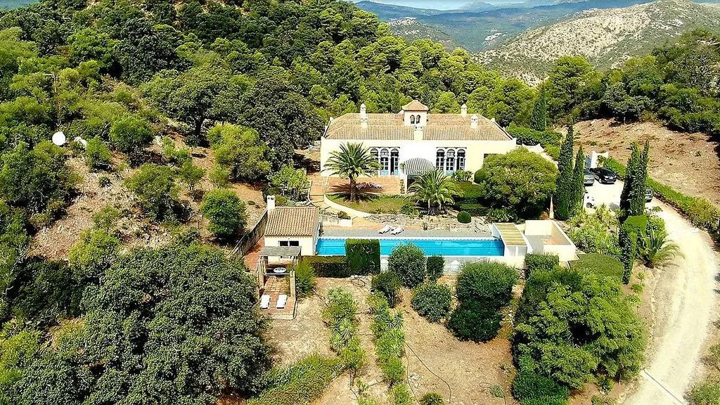 Vue aérienne - Andalusian Villa with Pool in Gaucín