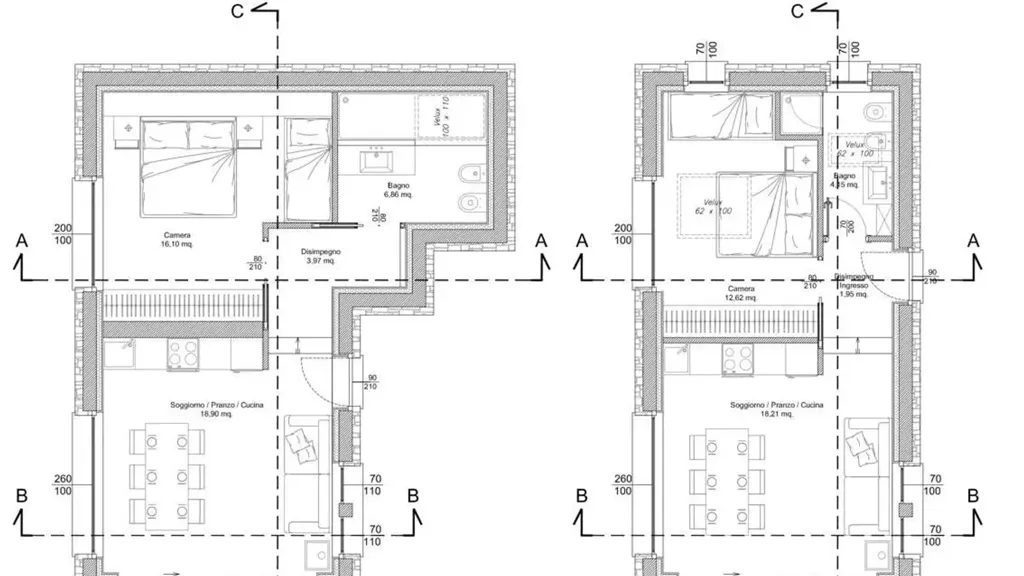 Plan - Rustico with Lake View in Sorico