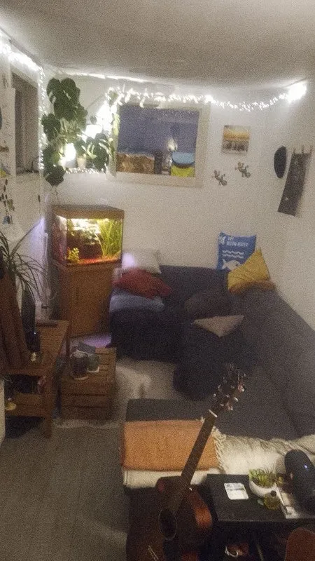 Séjour - Galerie Flat with Private Garden in Groningen