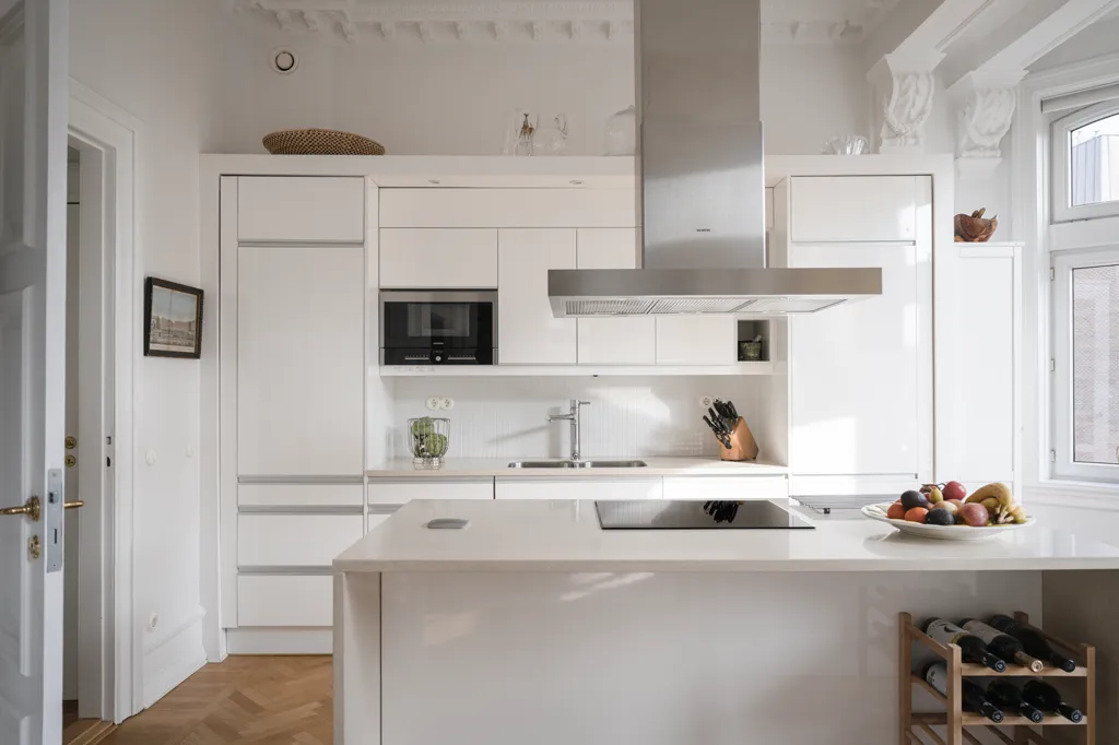 Kitchen - Gable Flat with Jugendstil in Malmö Centre