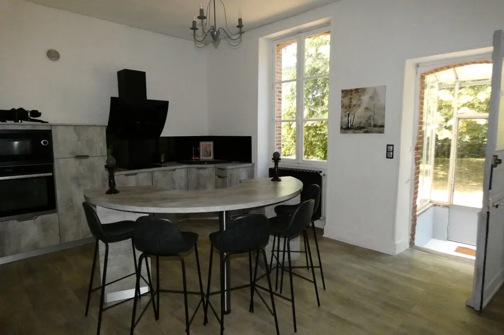 Cucina - Historic House with Tower in Guéret