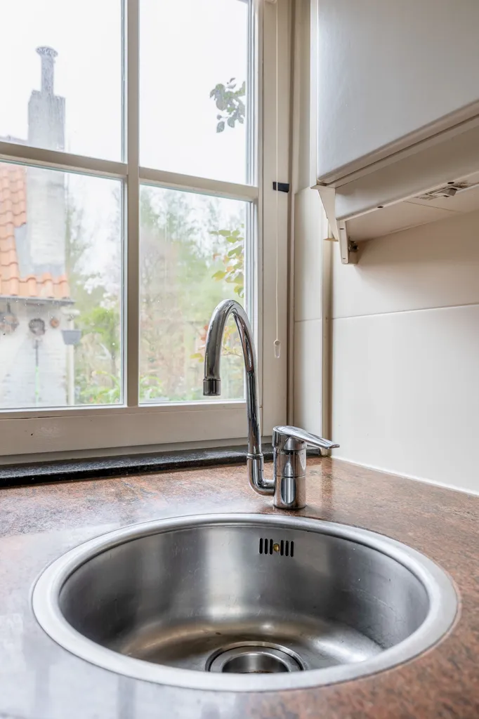 Kitchen - Country House with Forest View in Deurne