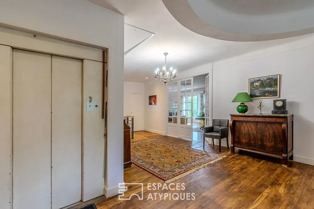 Ingresso - Historic Millhouse with River View in Le Pallet