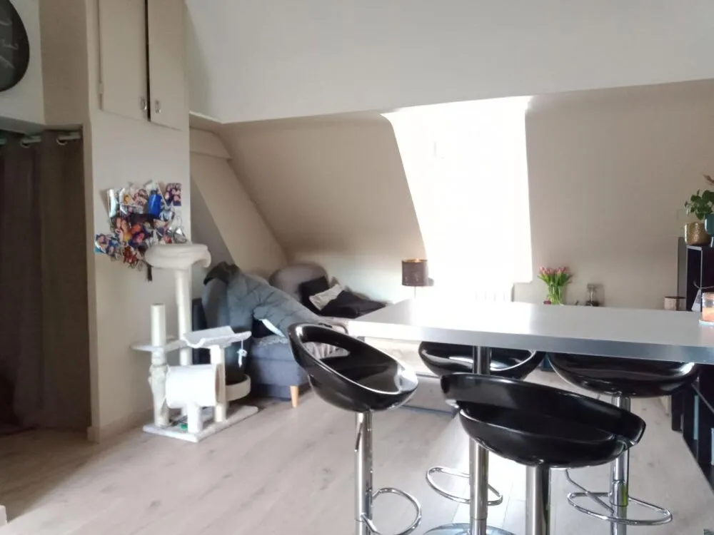 Köök - 2-Bedroom Apartment with Balcony in Dijon