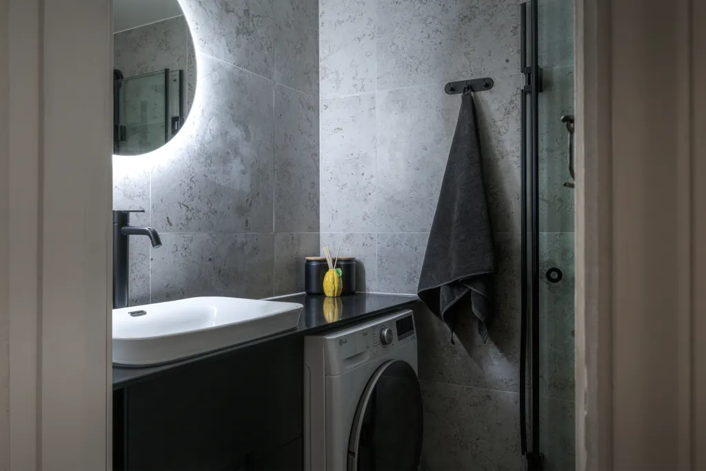 Salles de bain - 1930s Charm with Modern Features in Kungsgatan