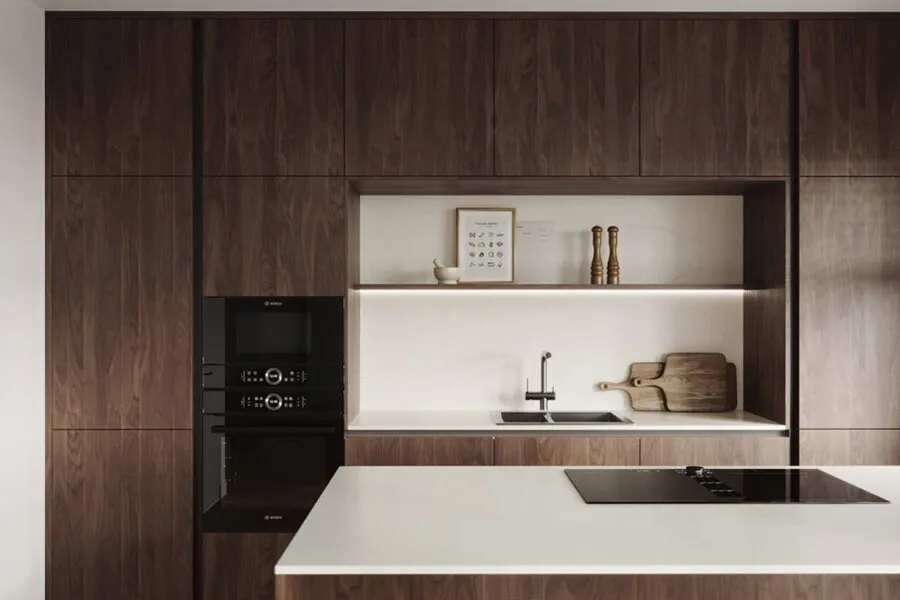 Köök - Luxury Apartment Near Leuven Centre