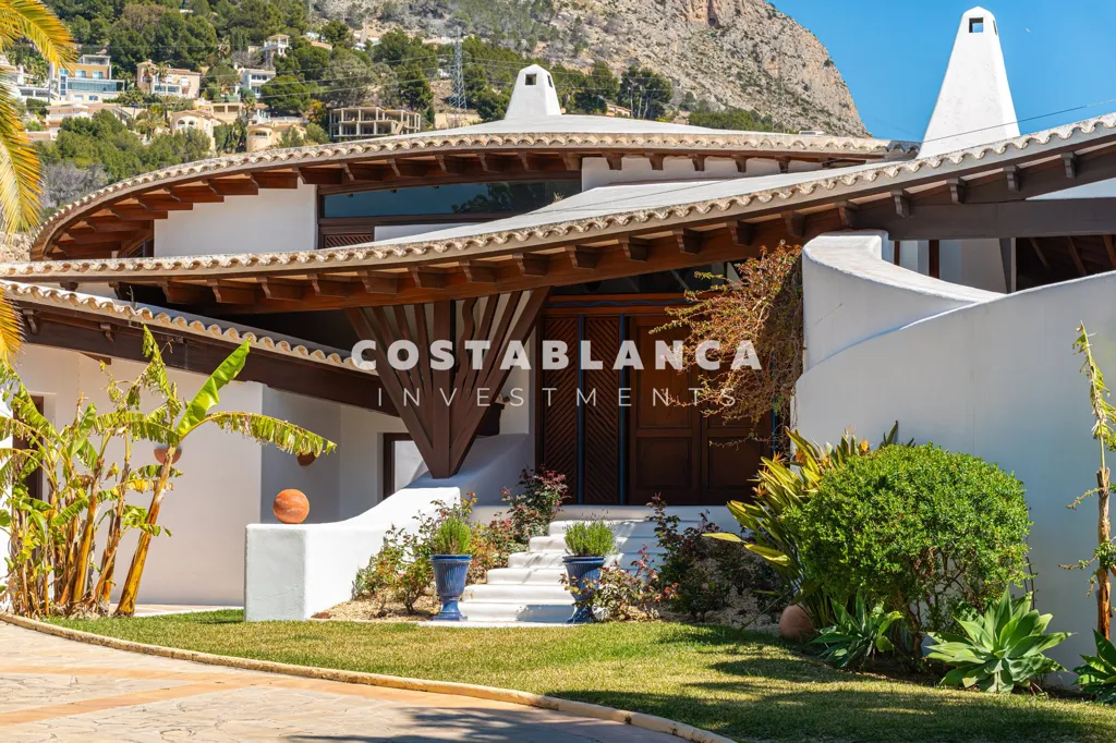 Extérieur - First Line Villa with Sea Views in Altea Hills