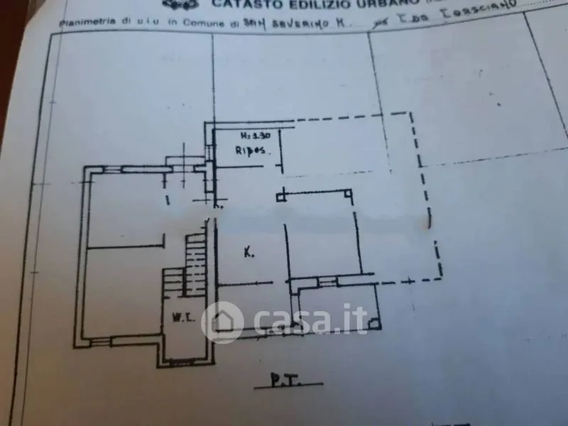 Plaan - Rustic Farmhouse with Olive Grove in Corsciano