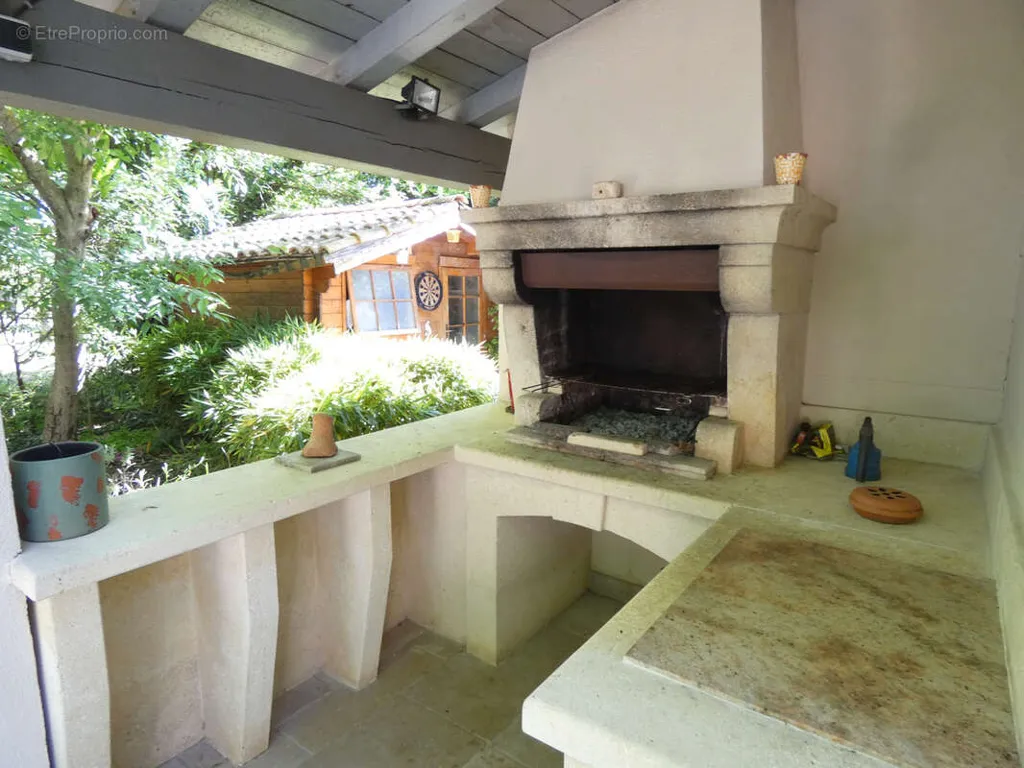 Terrass - Renovated House with Pool in Saint Chaptes