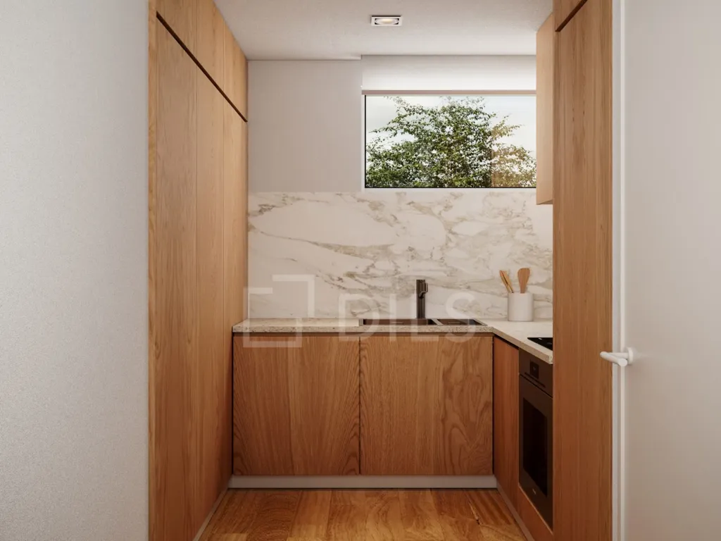 Cuisine - T2 Apartment with Balcony in Porto