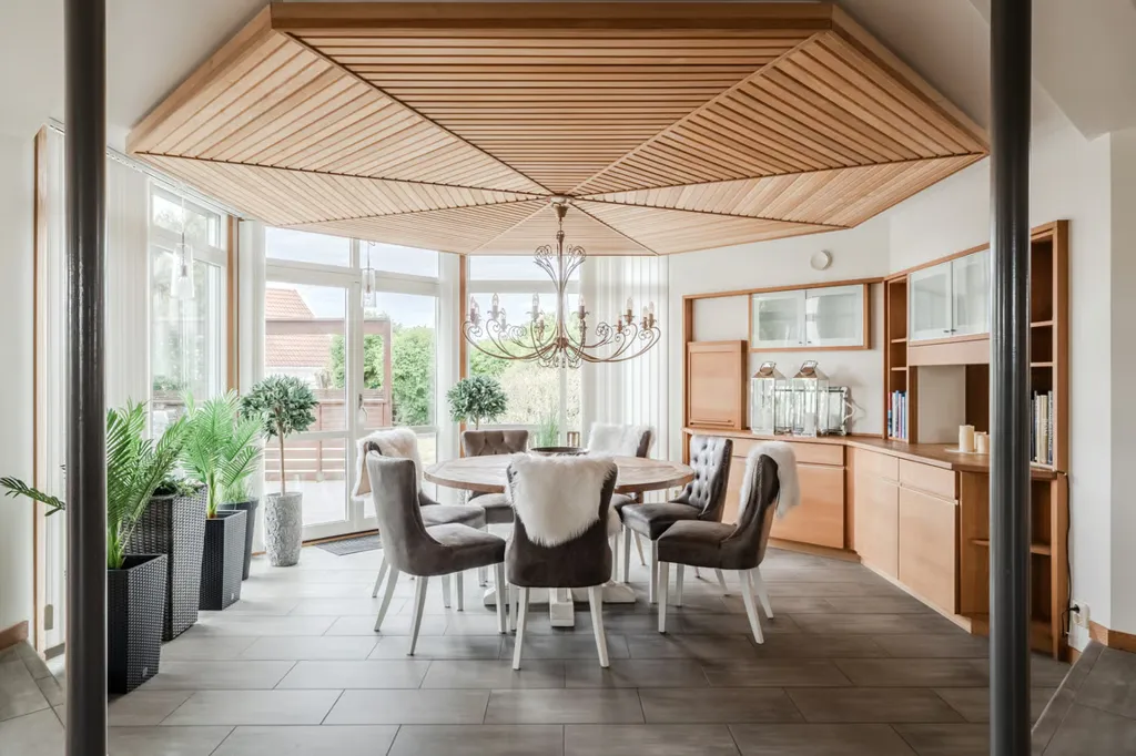 Salle à manger - Architectural Villa with Sea View in Södra Näs