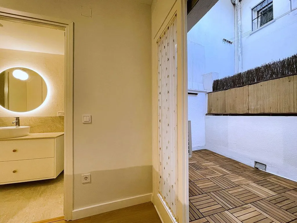 Salles de bain - 1-Bed Flat with Terrace in Centre, Girona