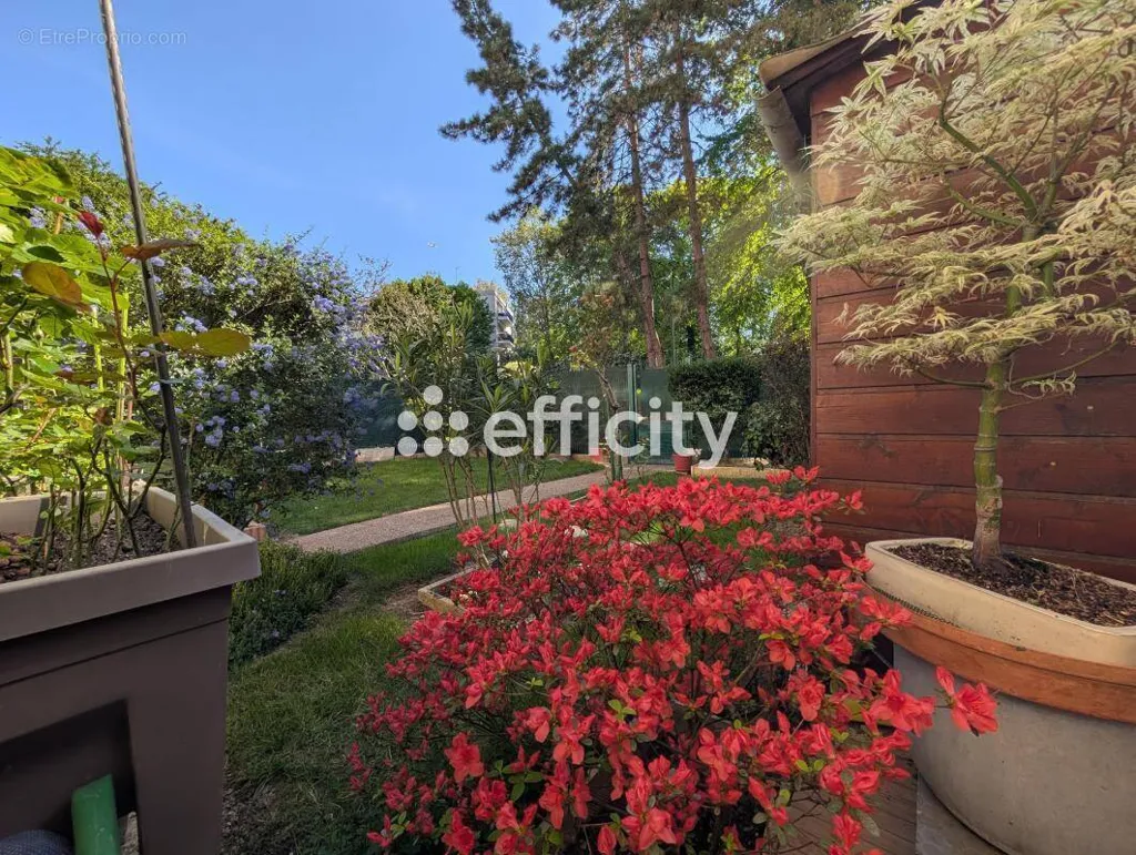 Jardin - Appartement avec Jardin et Terrasse au Calme à Ormesson