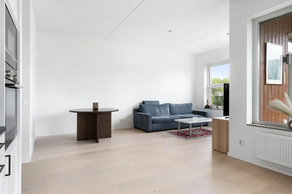 Soggiorno - Modern Flat with Balcony in Skedala