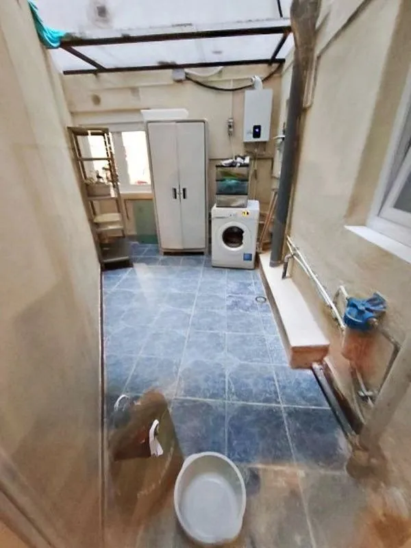 Pesuköök - Ample 2-Bedroom Flat with Terrace in Morvedre