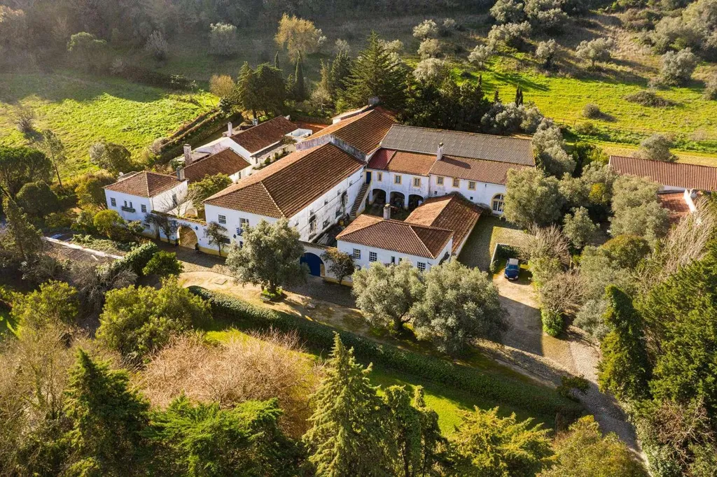 Vue aérienne - Heritage Manor with Golf Course in Sintra