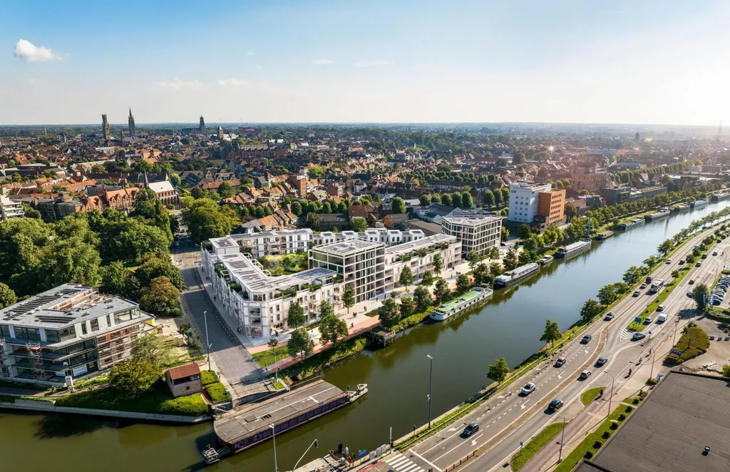 Õhuvaade - New Construction with Eco-Friendly Features in Bruges