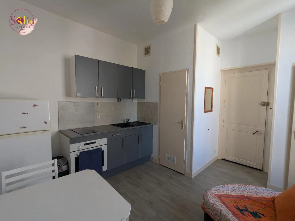 Kitchen - 2-Bedroom Apartment in Central Cognac