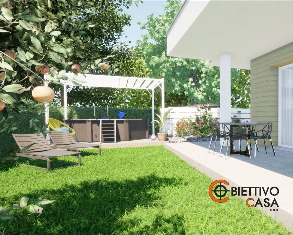 Modern Villa with Private Garden in Massanzago