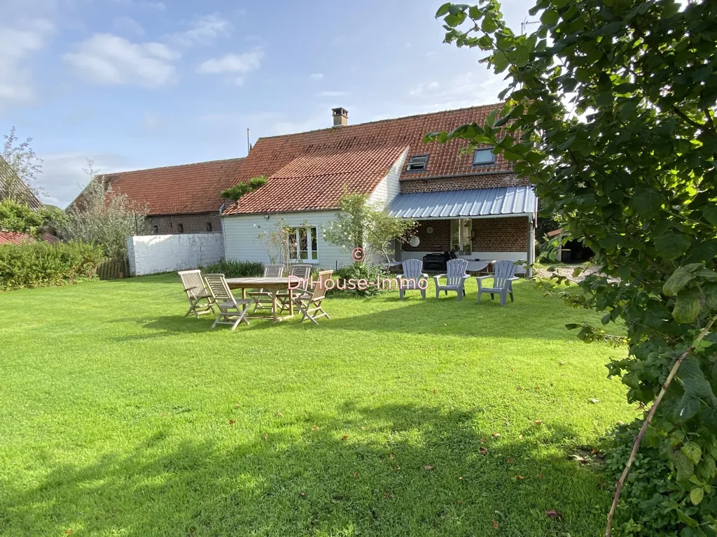 Jardin - Ferme Picarde avec Jardin et Potentiel Gîte