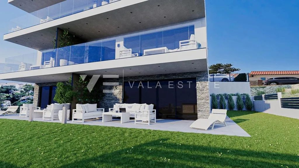Välivaade - Apartment with Sea View and Pool in Vrbnik