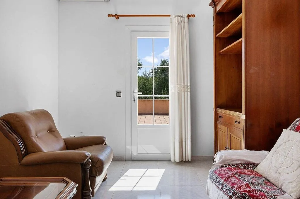 Séjour - Chalet with Pool and Terrace in Sa Cabaneta