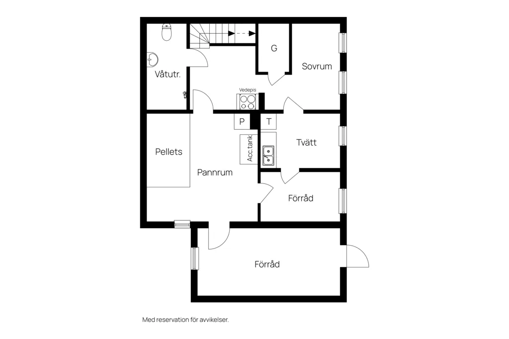 Plan - Funkis Villa with Sea View in Slite