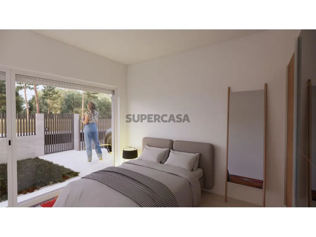 Chambres - Modern Triplex T4 in Charneca de Caparica