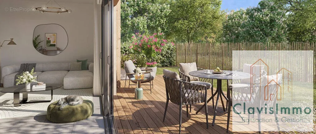 Terrasse - Maison 4 pièces à Bayonne
