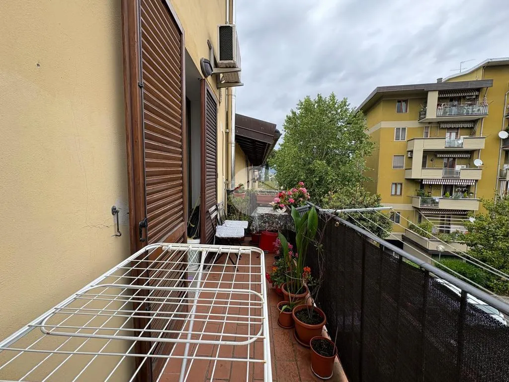 Balcony - Modernised Two-Bedroom Apartment in Florence