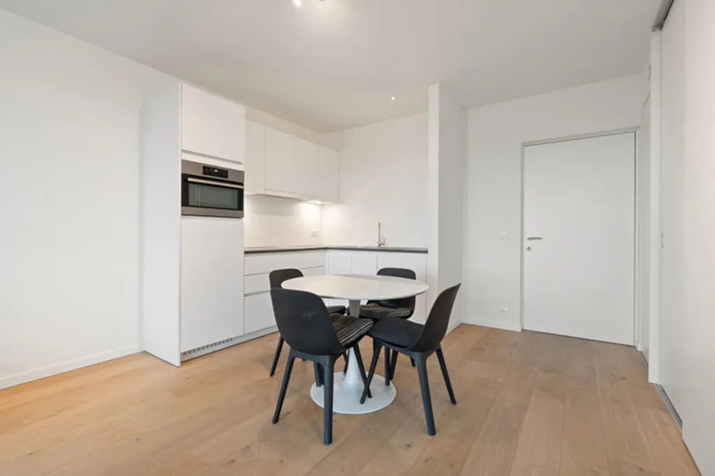 Söögituba - Modern Apartment with Terrace in Sint-Idesbald